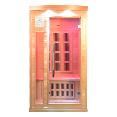 純木利用できる屋内1つの人のサウナ部屋OEM ODM
