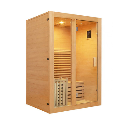OEMの木製の家のサウナ部屋1 -屋内使用のために電気2人