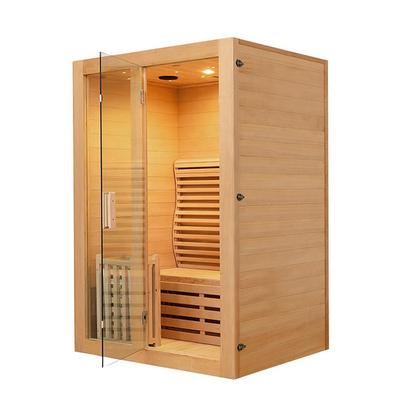 OEMの木製の家のサウナ部屋1 -屋内使用のために電気2人