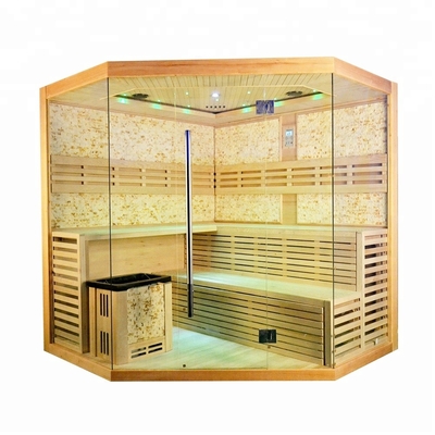 4 - 5人の屋内家のための二重ベンチの解毒の蒸気のサウナ部屋