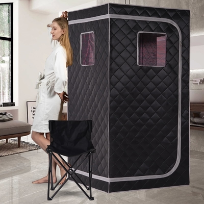 解毒療法大型の1つの人の完全な体重の損失の赤外線サウナのテント1300W