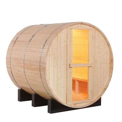 アメリカツガの木製の家のCommerical屋外のTradtionalの蒸気のバレルのサウナ6人