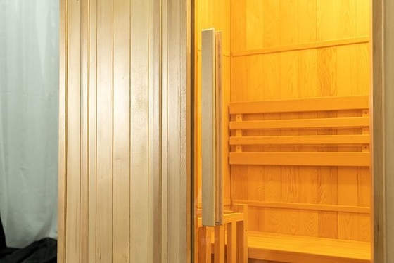 3KW電気ストーブとの家の小さい木のTraditonalの蒸気2人のサウナ