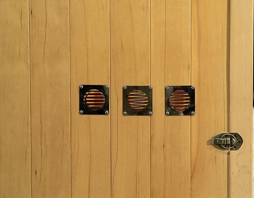 3KW電気ストーブとの家の小さい木のTraditonalの蒸気2人のサウナ