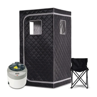 ポータブル蒸気サウナ 1500W 4L 水容量 時間制御 0-99 分