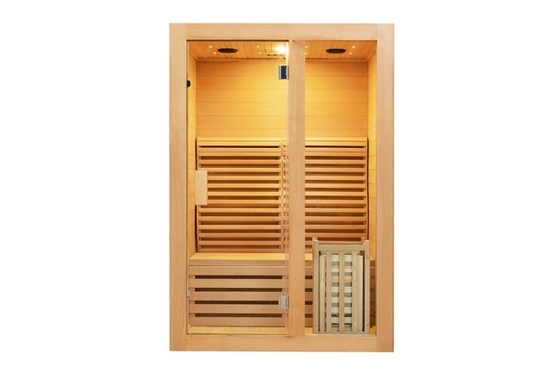 3KWカナダのヒマラヤスギ1人の蒸気のサウナ部屋の木の蒸し風呂の小屋
