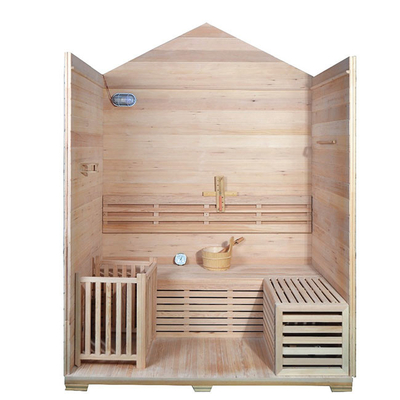 6kwは蒸気の家の裏庭のための二人用の屋外のサウナ部屋を防水する
