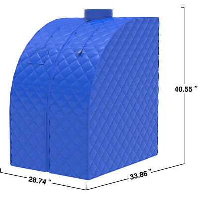 Smartmakのフィートのマッサージの携帯用蒸気のサウナを折る1050W